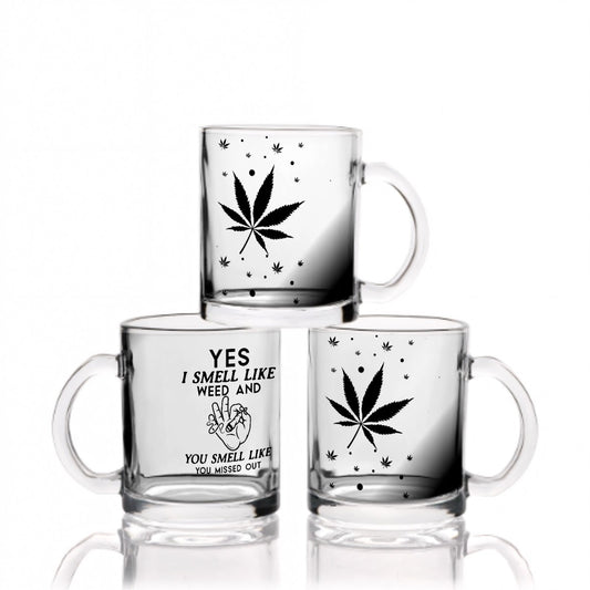 You Smell Like You Missed Out Glass Mug